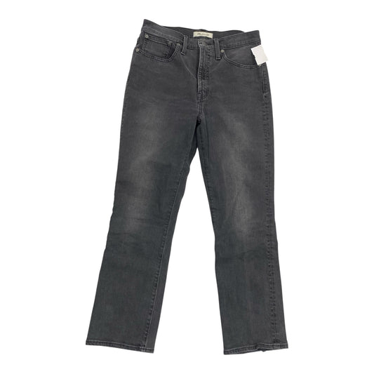 Jeans Straight By Madewell In Black Denim, Size:6
