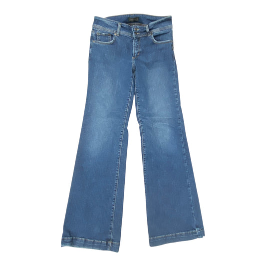 Jeans Wide Leg By Silver In Blue, Size:6