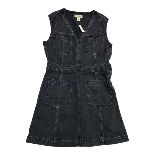 Dress Casual Short By Madewell In Black Denim, Size:M