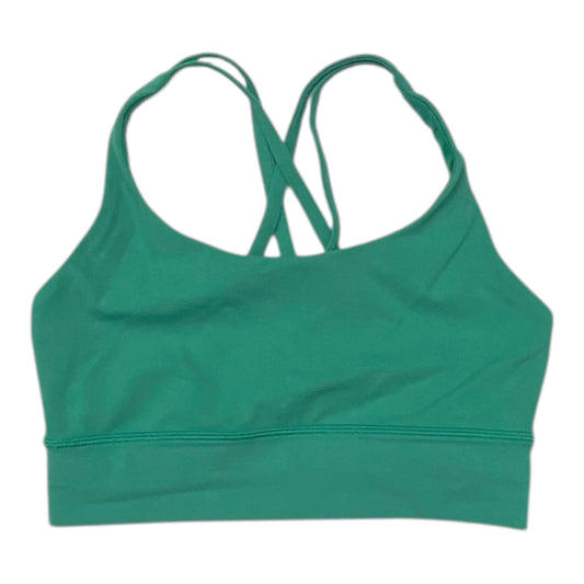 Athletic Bra By Lululemon In Green, Size:6