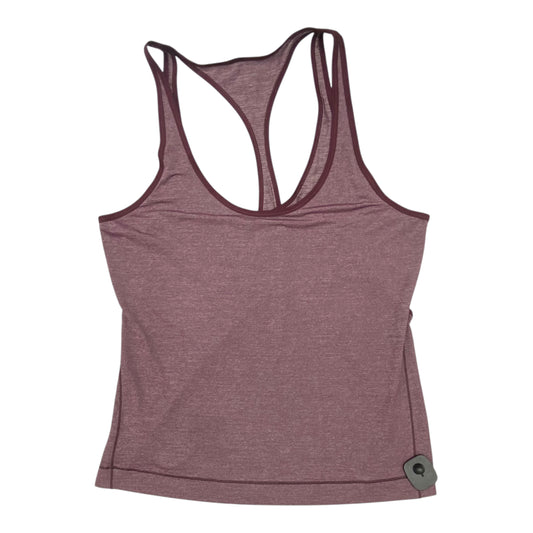Athletic Tank Top By Lululemon In Purple, Size:L
