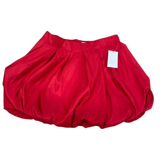 Skirt Mini & Short By A New Day In Red, Size:M