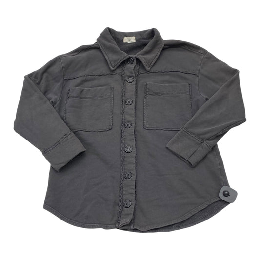 Top Ls By T.La In Grey, Size:S