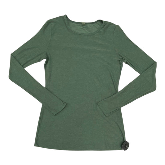 Athletic Top Ls Crewneck By Beyond Yoga In Forest Green, Size:M