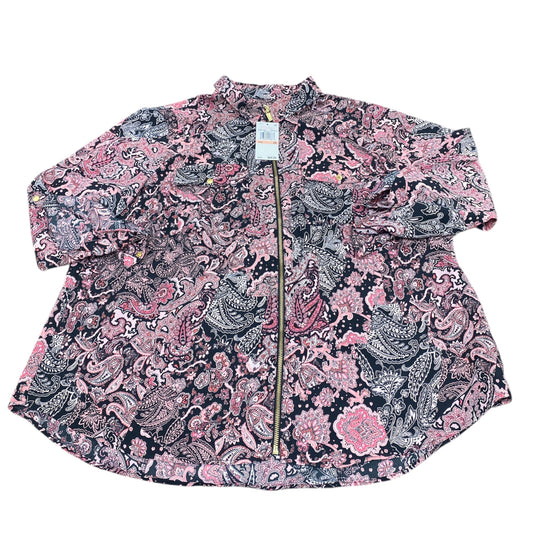 Top Ls By Michael By Michael Kors In Multi, Size:2X