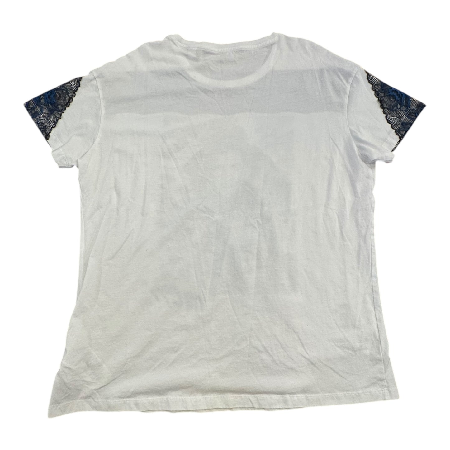 Top Ss By Guess In White, Size:L