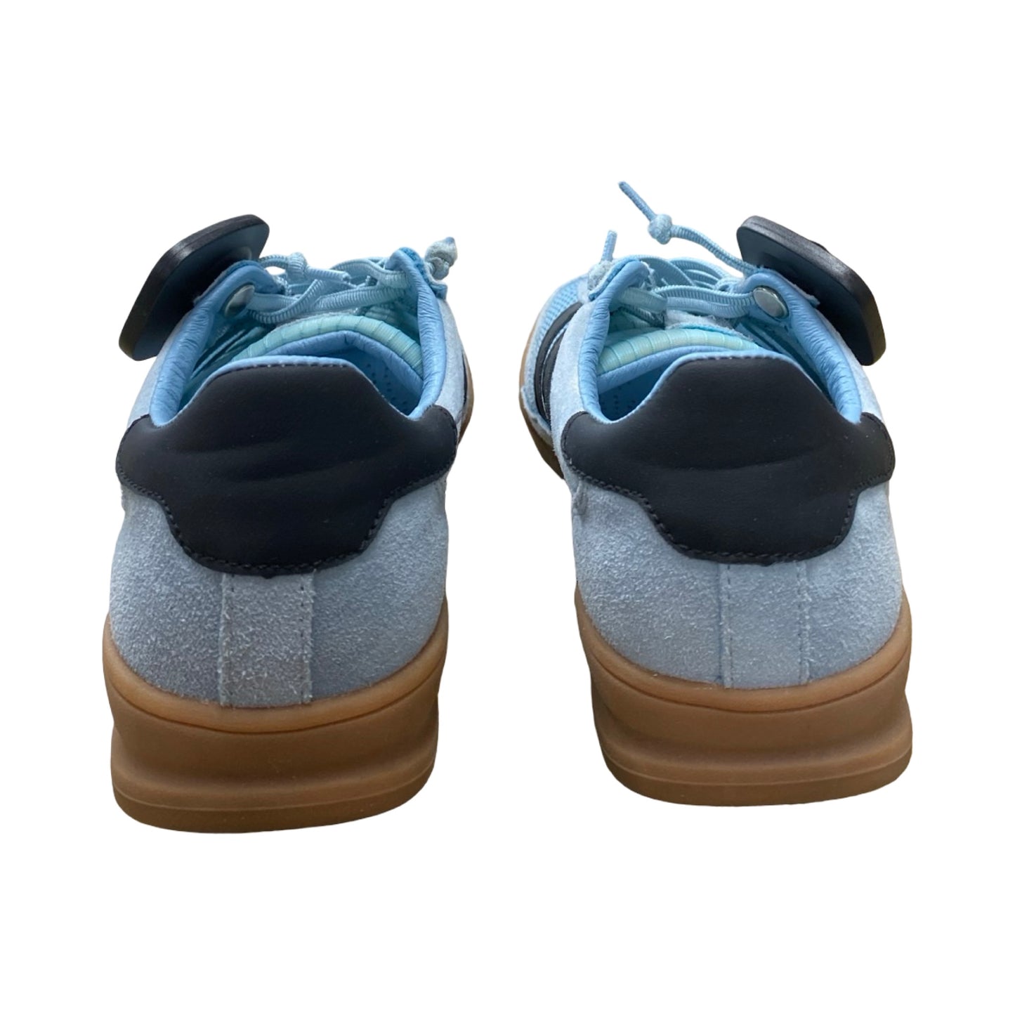 Shoes Sneakers By Steve Madden In Black & Blue, Size:9.5
