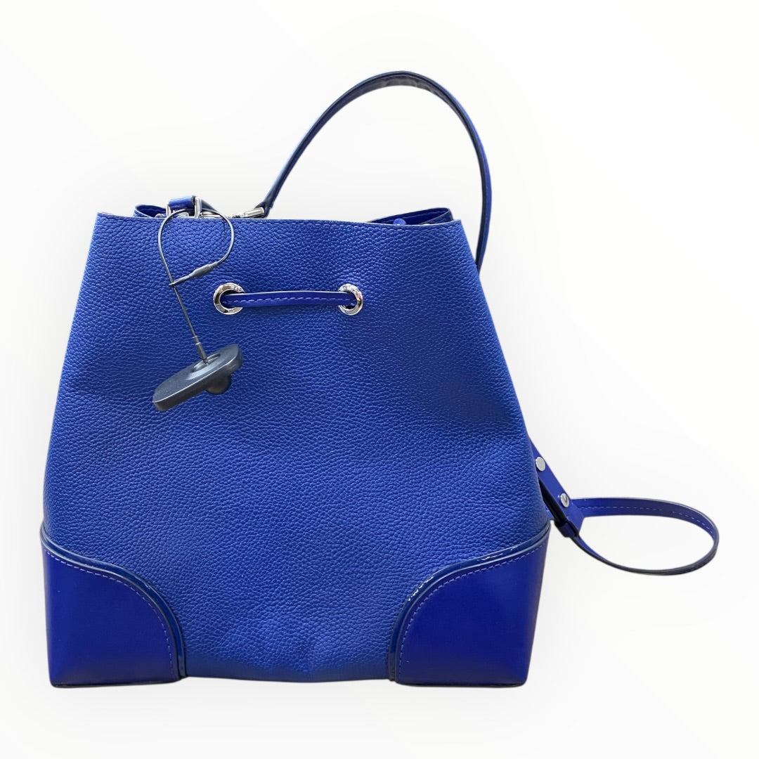 Handbag Designer By Michael Kors In Blue, Size: Medium