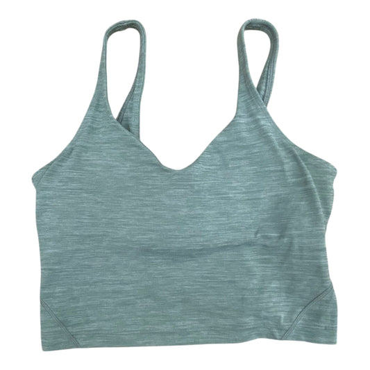 Athletic Tank Top By Lululemon In Green, Size:8