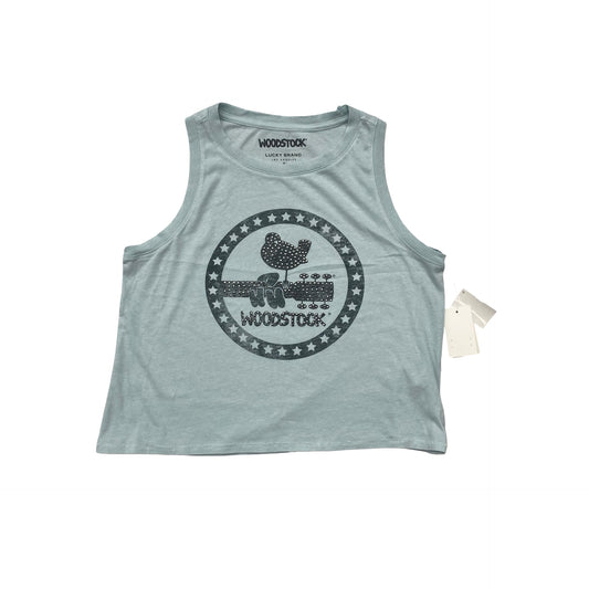 Top Sleeveless By Lucky Brand In Blue, Size:S