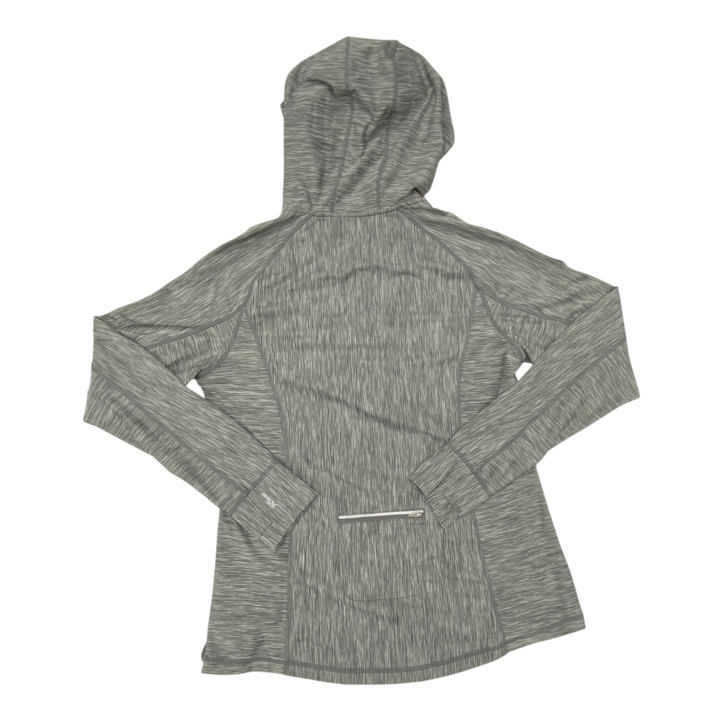 Athletic Top Ls Hoodie By Cmc In Grey, Size:L