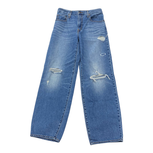 Jeans Boyfriend By Levis In Blue, Size:4