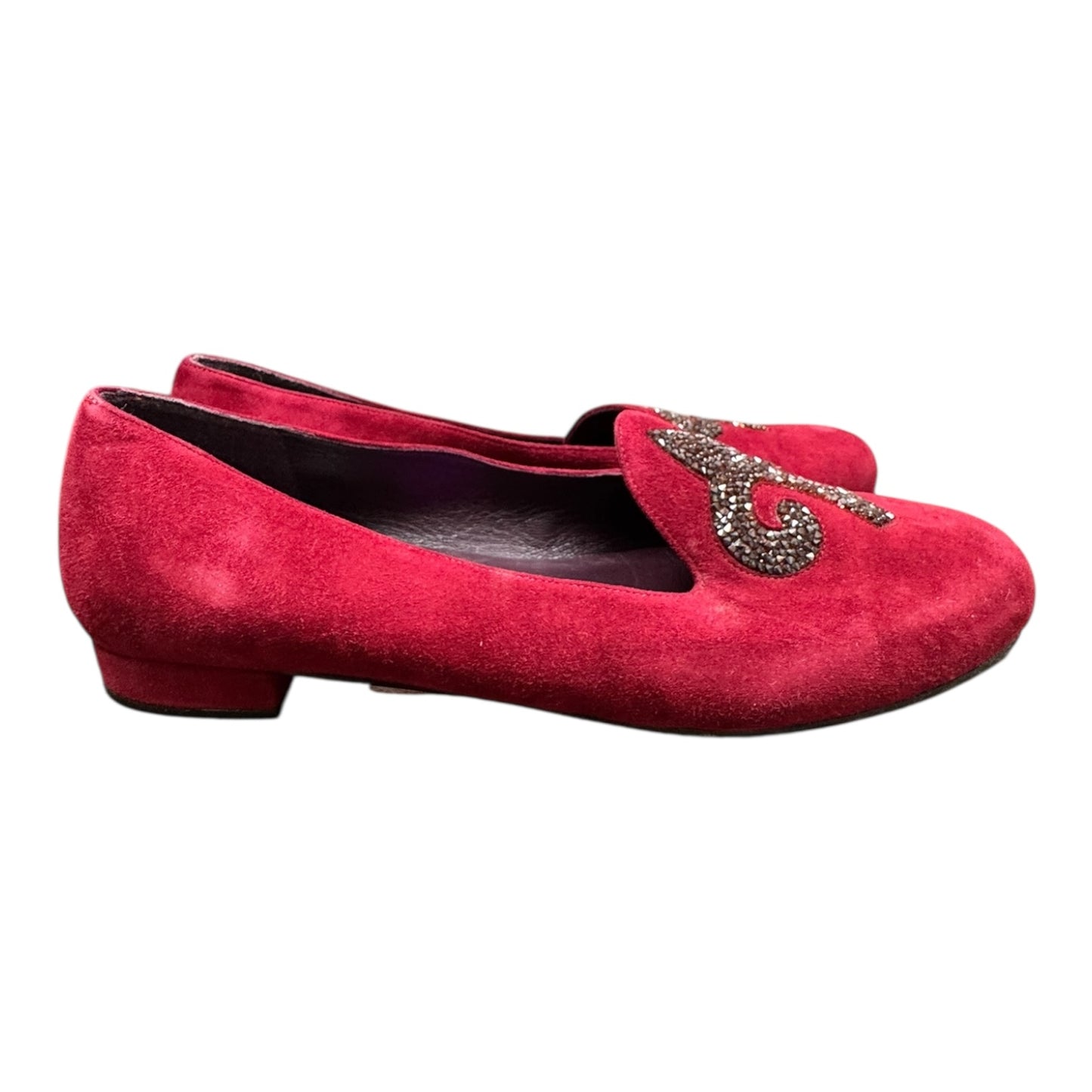 Shoes Designer By Stuart Weitzman In Red, Size:8.5
