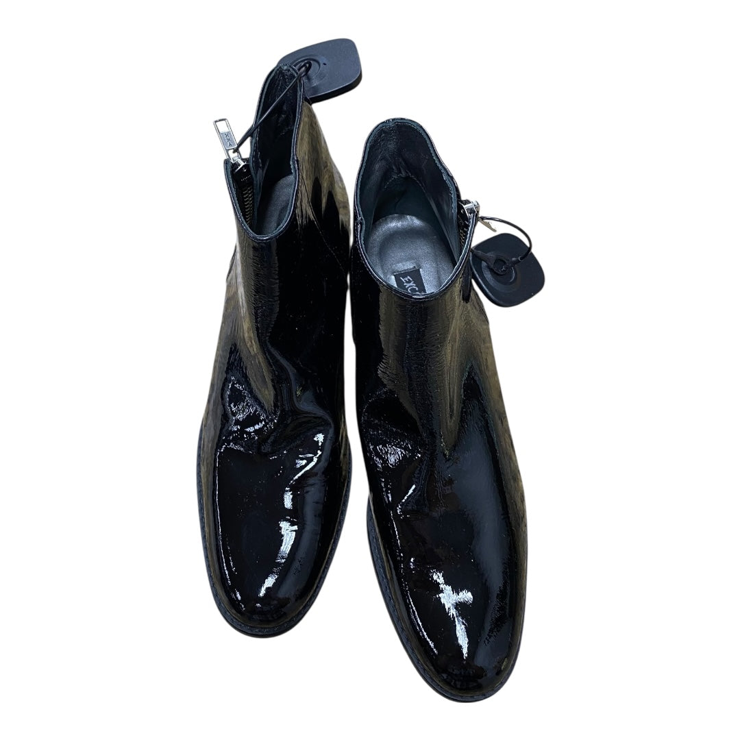 Boots Ankle Flats By EXCLUSIF In Black, Size:8