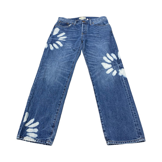 Jeans Straight By Madewell In Blue Denim, Size:8