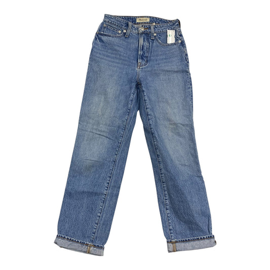 Jeans Straight By Madewell In Blue, Size:0