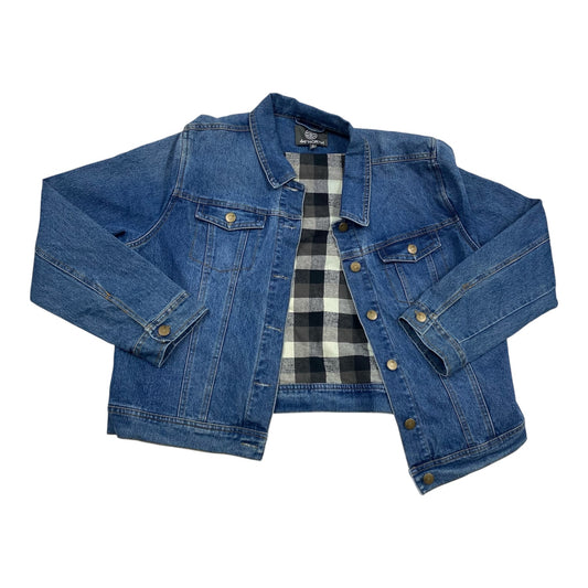 Jacket Denim By Cmc In Blue Denim, Size:Xl