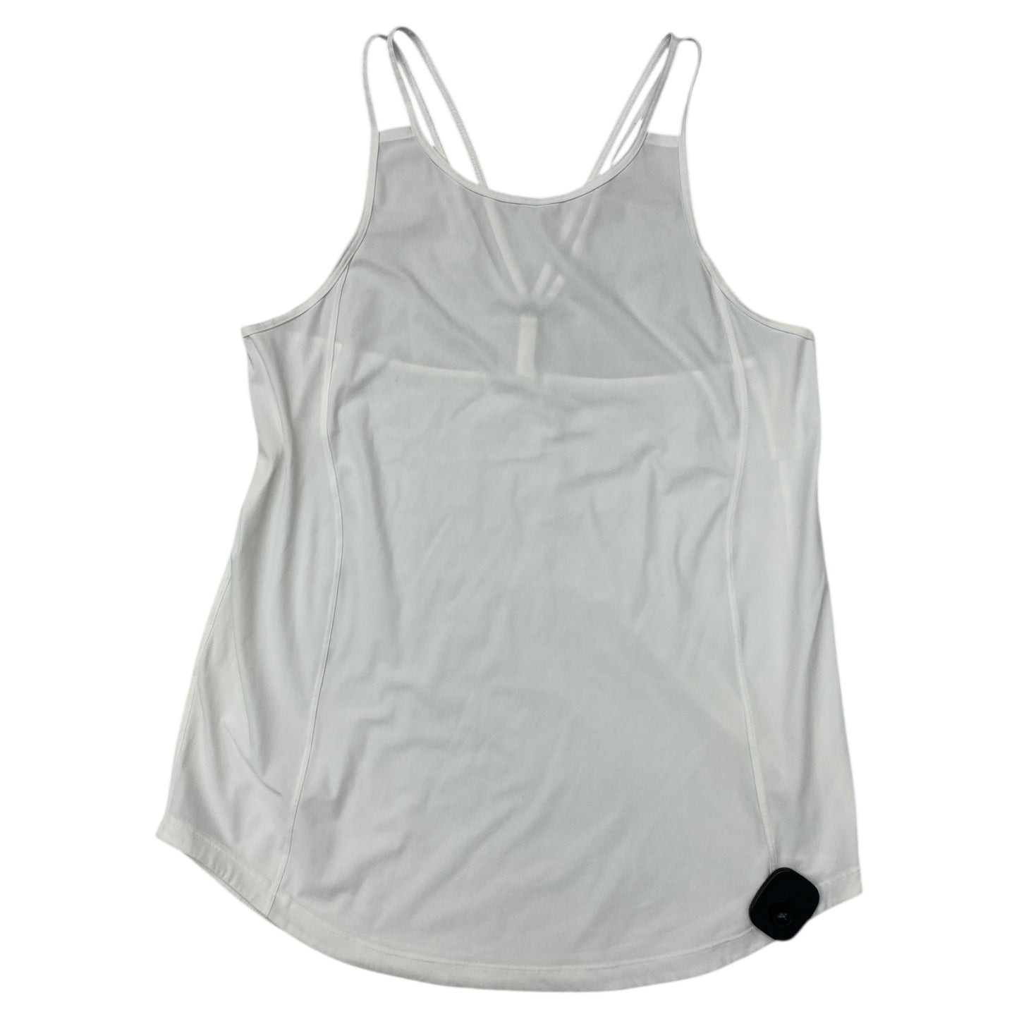 Athletic Tank Top By Lululemon In White, Size:8