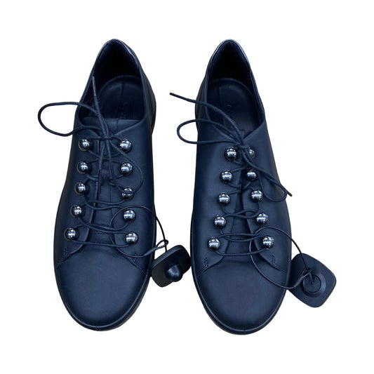 Shoes Flats By Ecco In Black, Size:9
