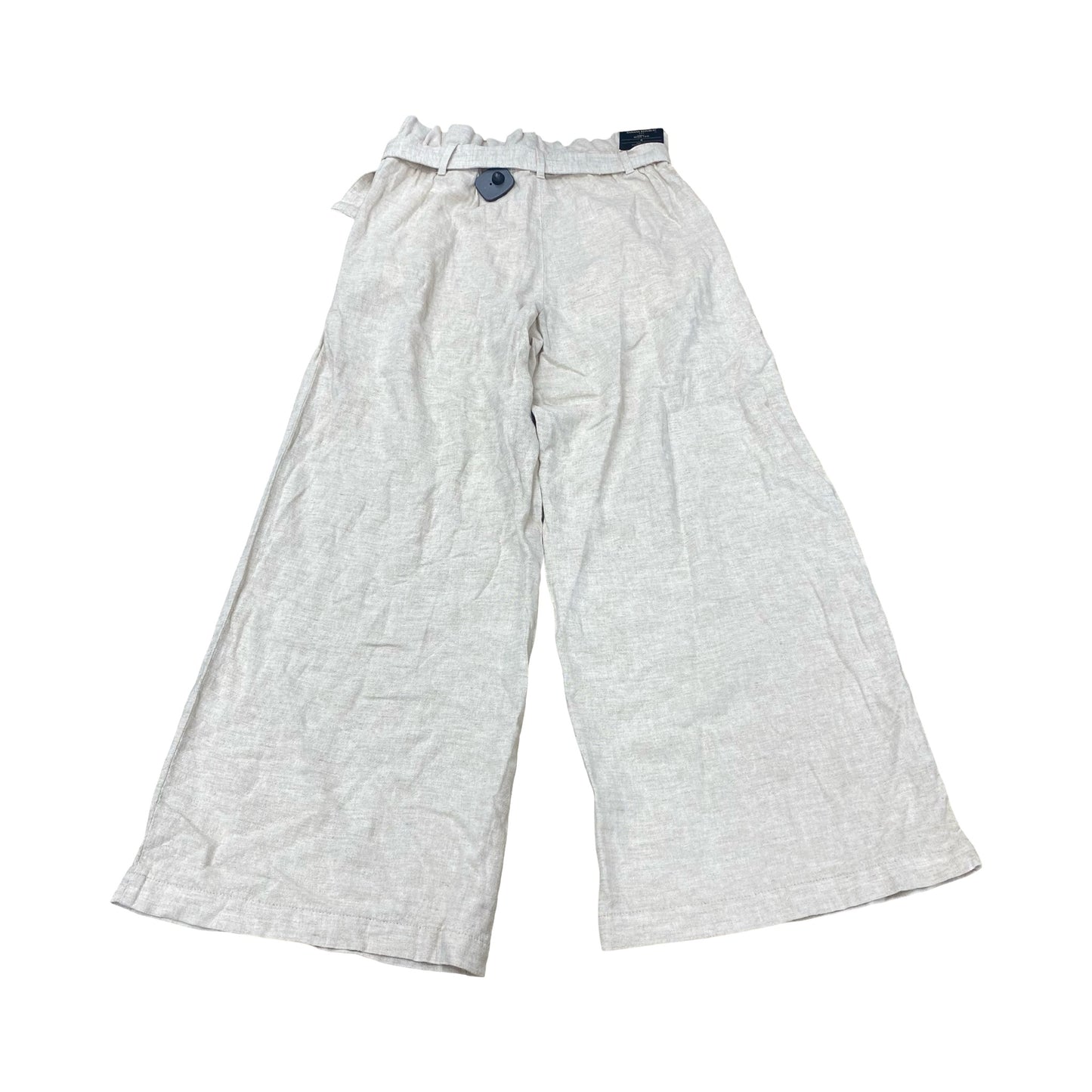 Pants Wide Leg By Banana Republic In Tan, Size:8