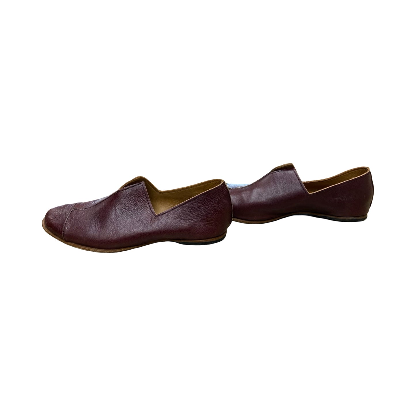 Shoes Designer By Cma In Maroon, Size:6