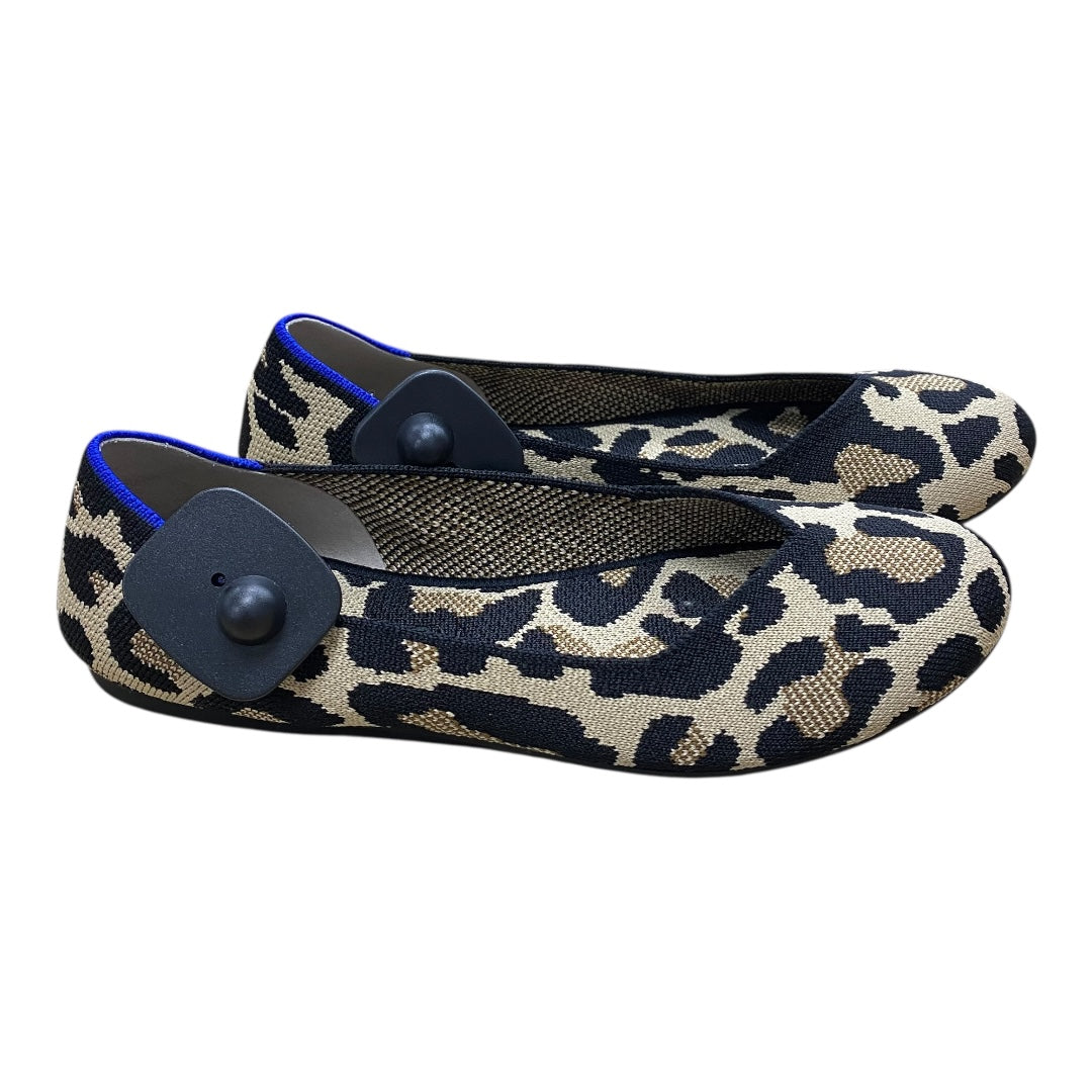 Shoes Designer By Rothys In Animal Print, Size:8.5