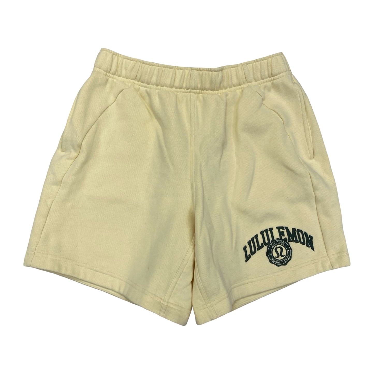 Shorts By Lululemon In Yellow, Size:S