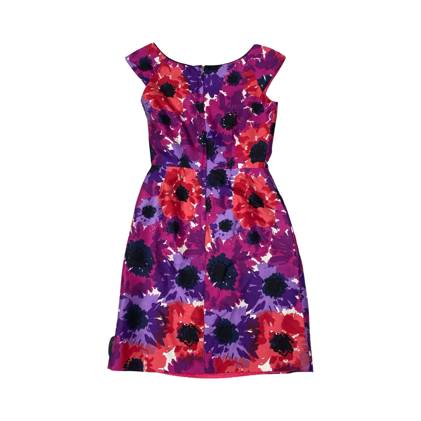 Dress Designer By Kate Spade In Pink & Purple, Size:0