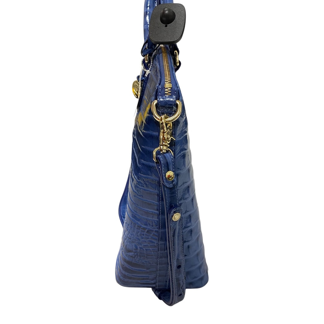 HANDBAG DESIGNER by BRAHMIN In BLUE, Size: LARGE