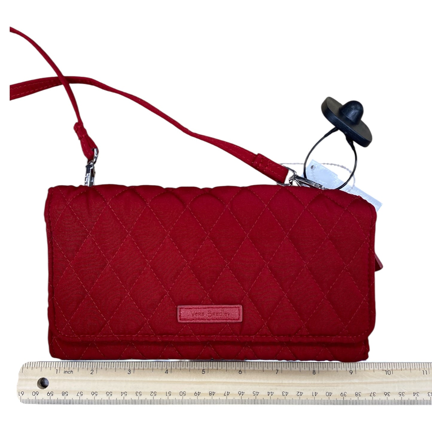 Handbag By Vera Bradley In Red, Size:Small