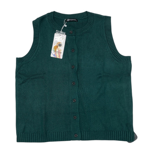 Vest Sweater By Prettygarden In Green, Size:S