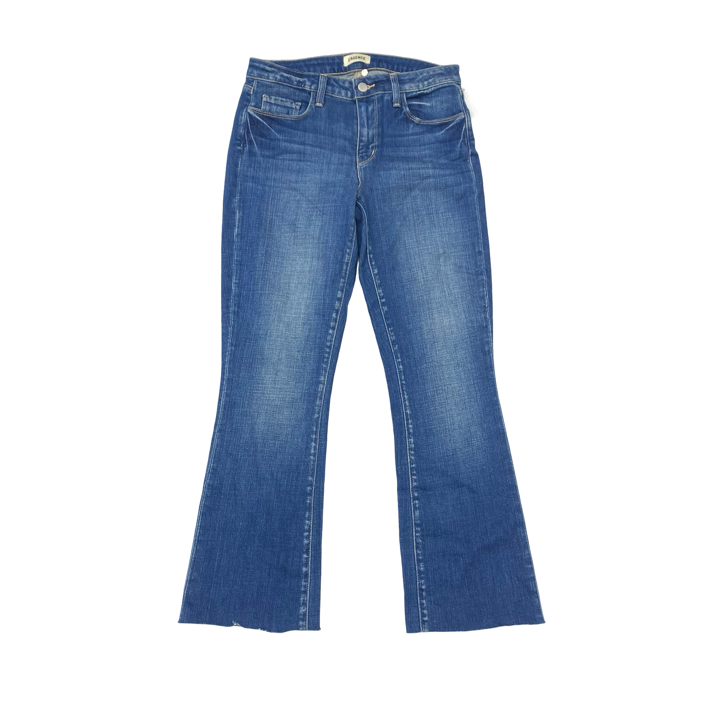 Jeans Boot Cut By L Agence In Blue, Size:4