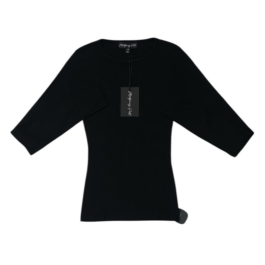 Top Ls By Cmc In Black, Size:Xs