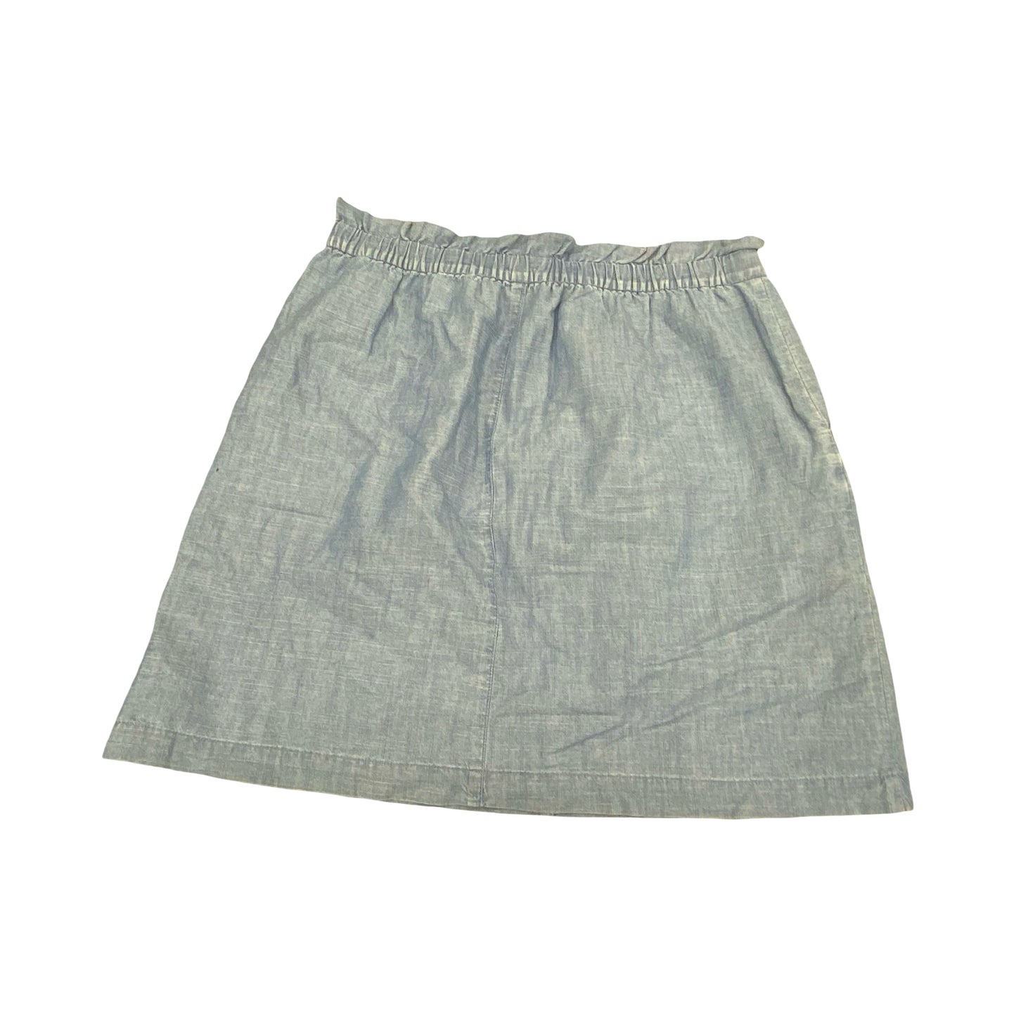 Skirt Mini & Short By J. Crew In Blue Denim, Size:10