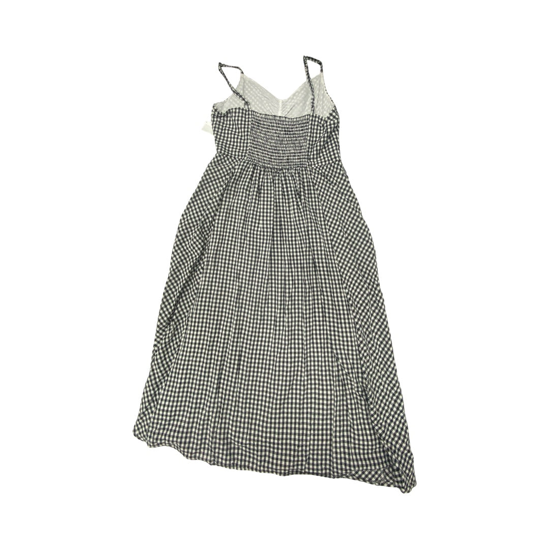 Dress Casual Maxi By Evereve In Black & White, Size:L