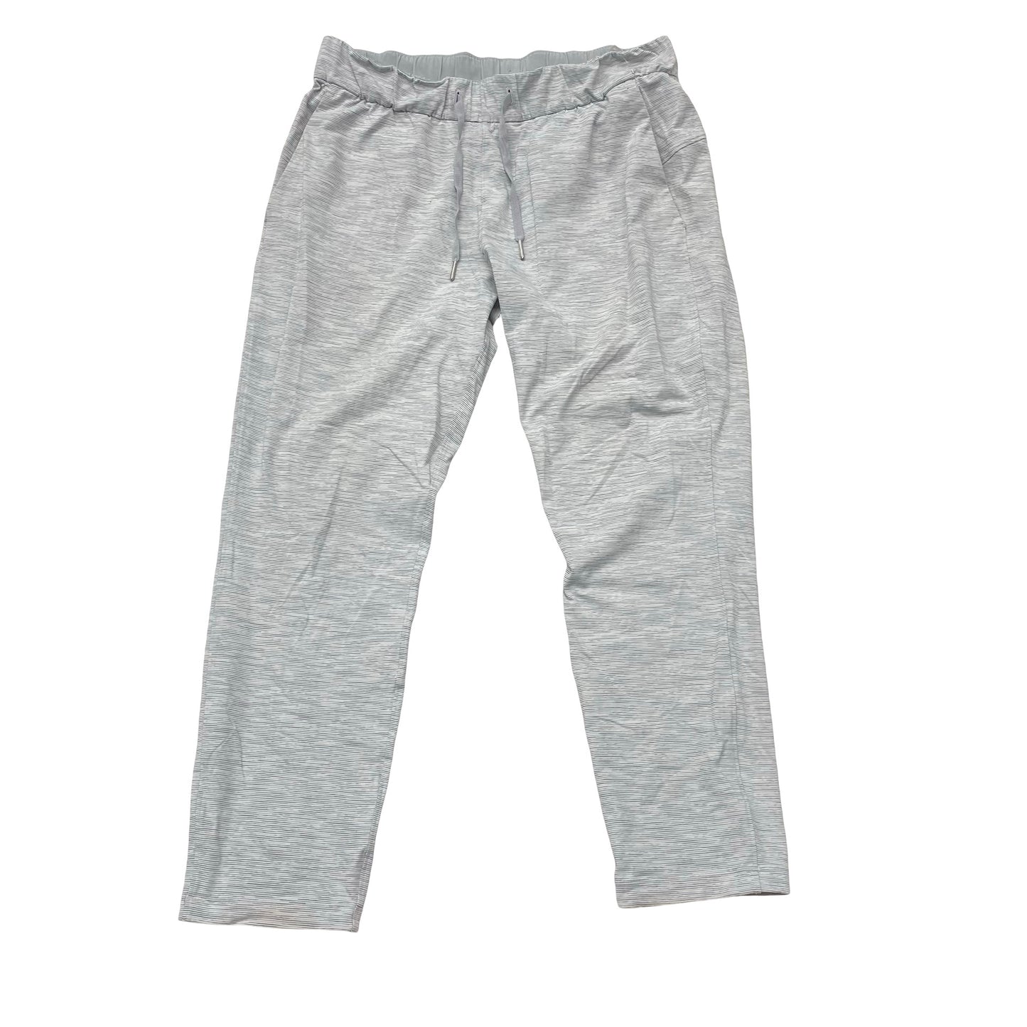 Athletic Pants By Lululemon In Grey, Size:10