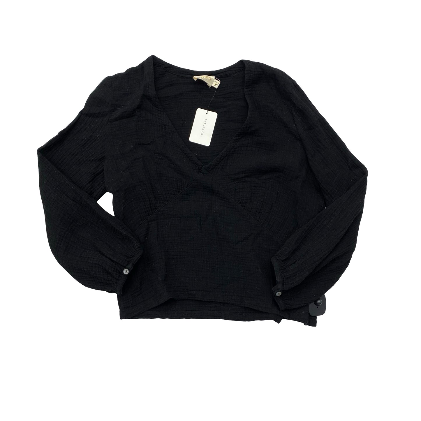 Top Ls By Nation Ltd In Black, Size:M