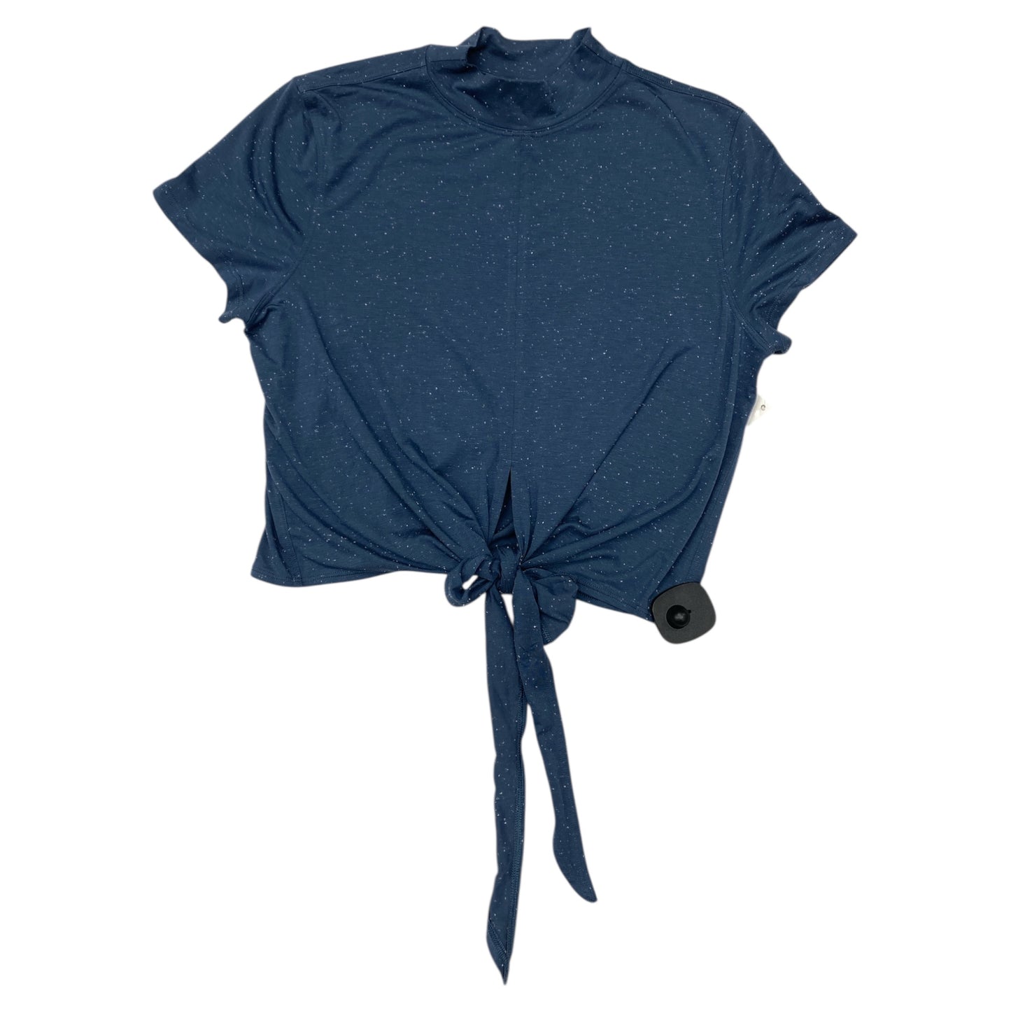 Athletic Top Ss By Lululemon In Blue, Size:4