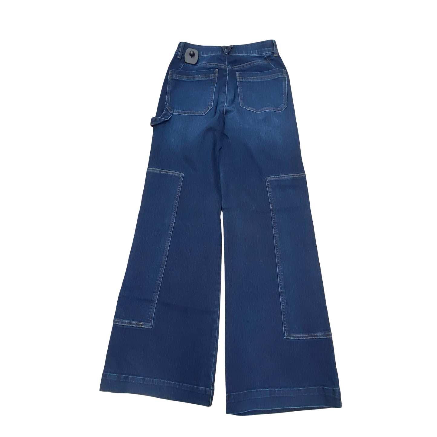 Jeans Wide Leg By Wit & Wisdom In Blue Denim, Size:24