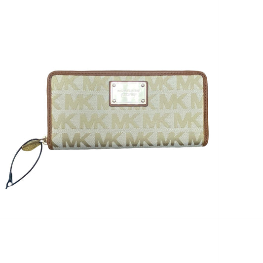 Wallet Designer By Michael Kors In Brown, Size:Large