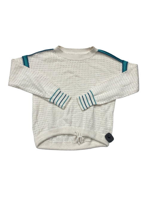 Sweater By Lou And Grey In Cream & Green, Size:M