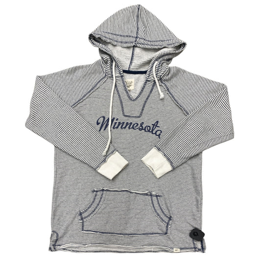 Sweatshirt Hoodie By Blue 84 In Striped Pattern, Size:Xl