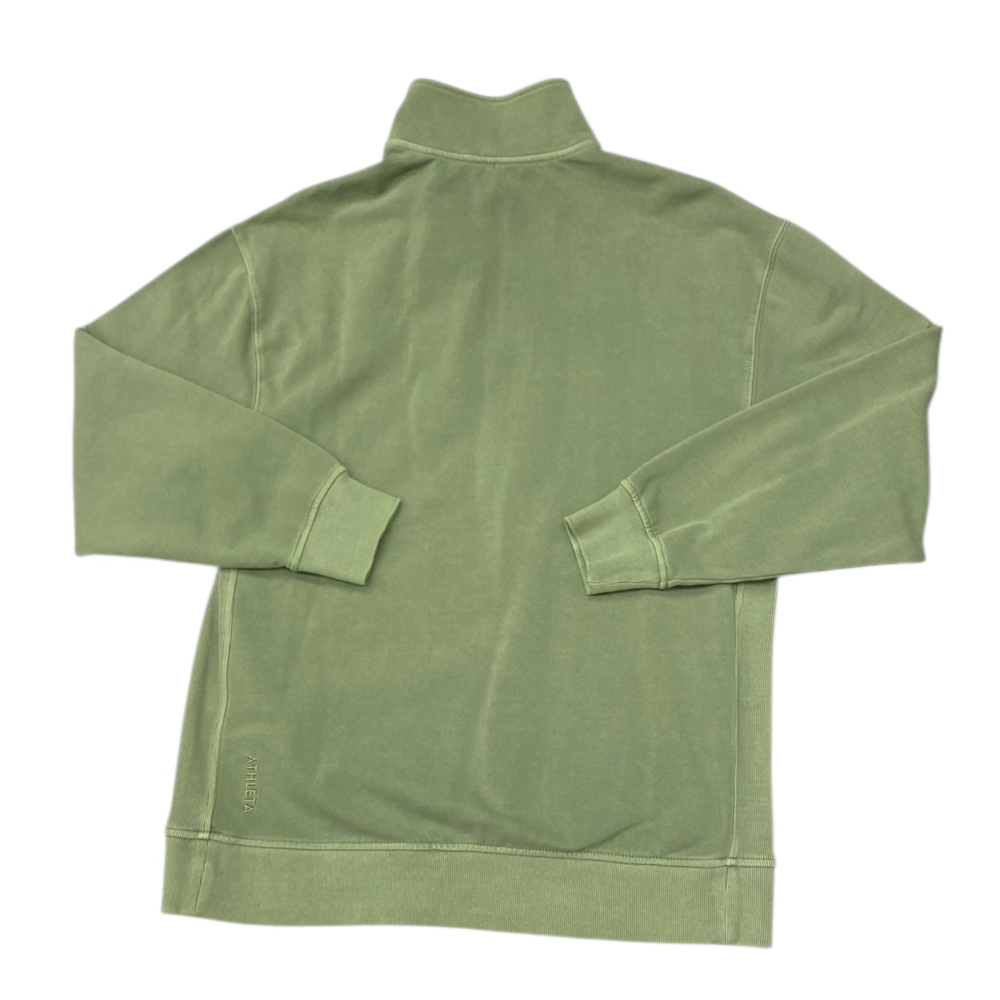 Sweatshirt Collar By Athleta In Green, Size:S