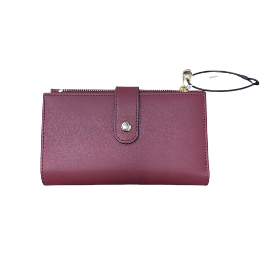Wallet By Clothes Mentor In Maroon, Size:Medium
