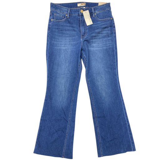 Jeans Boot Cut By Kut In Blue Denim, Size:10