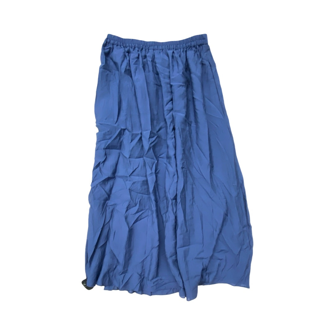 Skirt Maxi By Banana Republic In Blue, Size:S