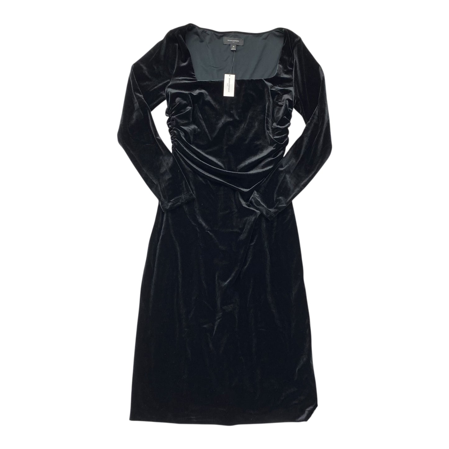 Dress Casual Maxi By Banana Republic In Black, Size:M