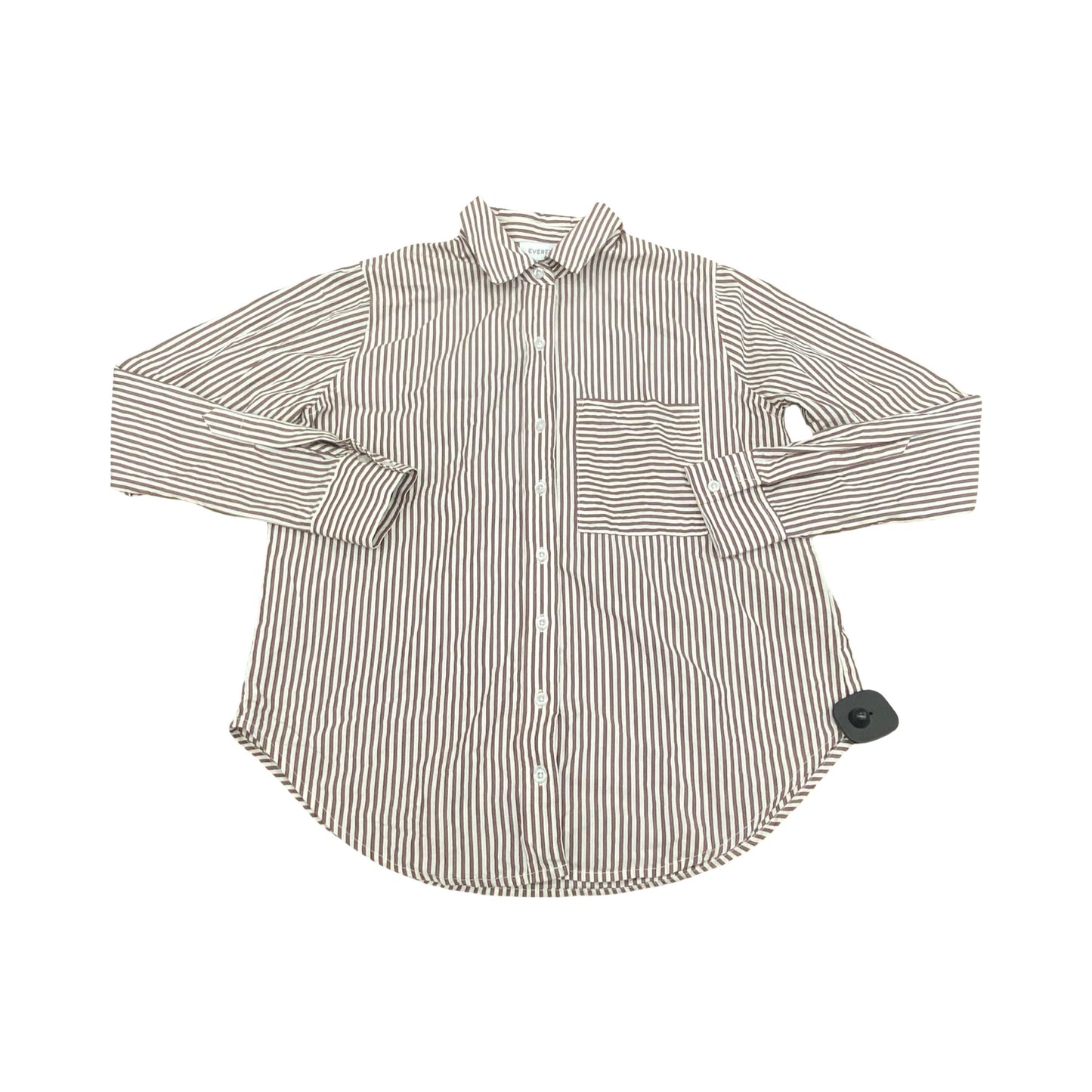 Top Ls By Evereve In Striped Pattern, Size:Xs