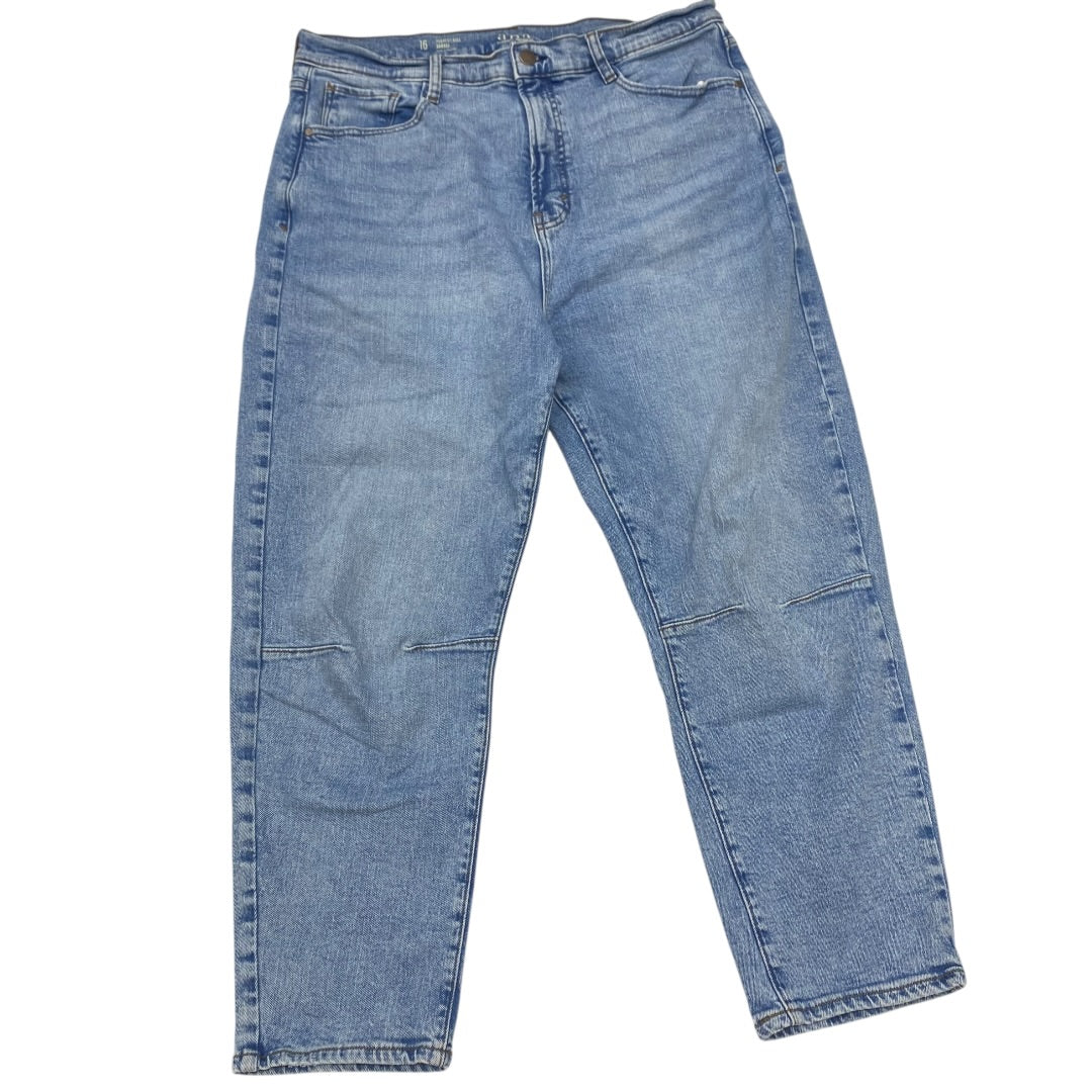 Jeans Wide Leg By Ana In Blue Denim, Size:16