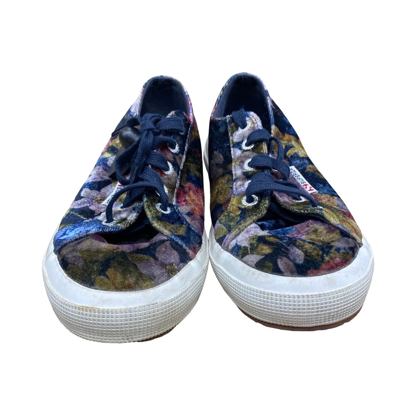 Shoes Sneakers By Superga In Floral Print, Size:7.5